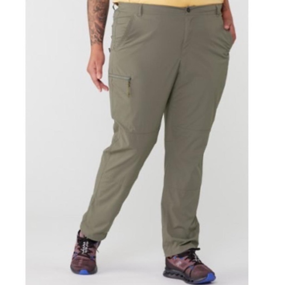 REI Co-Op Trailmade Hiking Pant, Dk Olive Green, Women’s Size  10 - Picture 5 of 17
